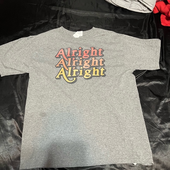 ALRIGHT ALRIGHT ALRIGHT t shirt - Picture 1 of 2